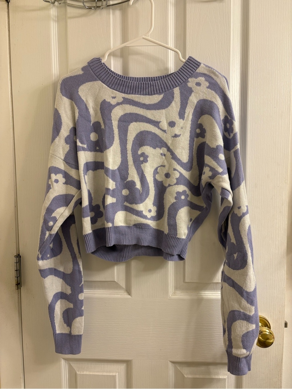 Cute Purple Hollister Sweater